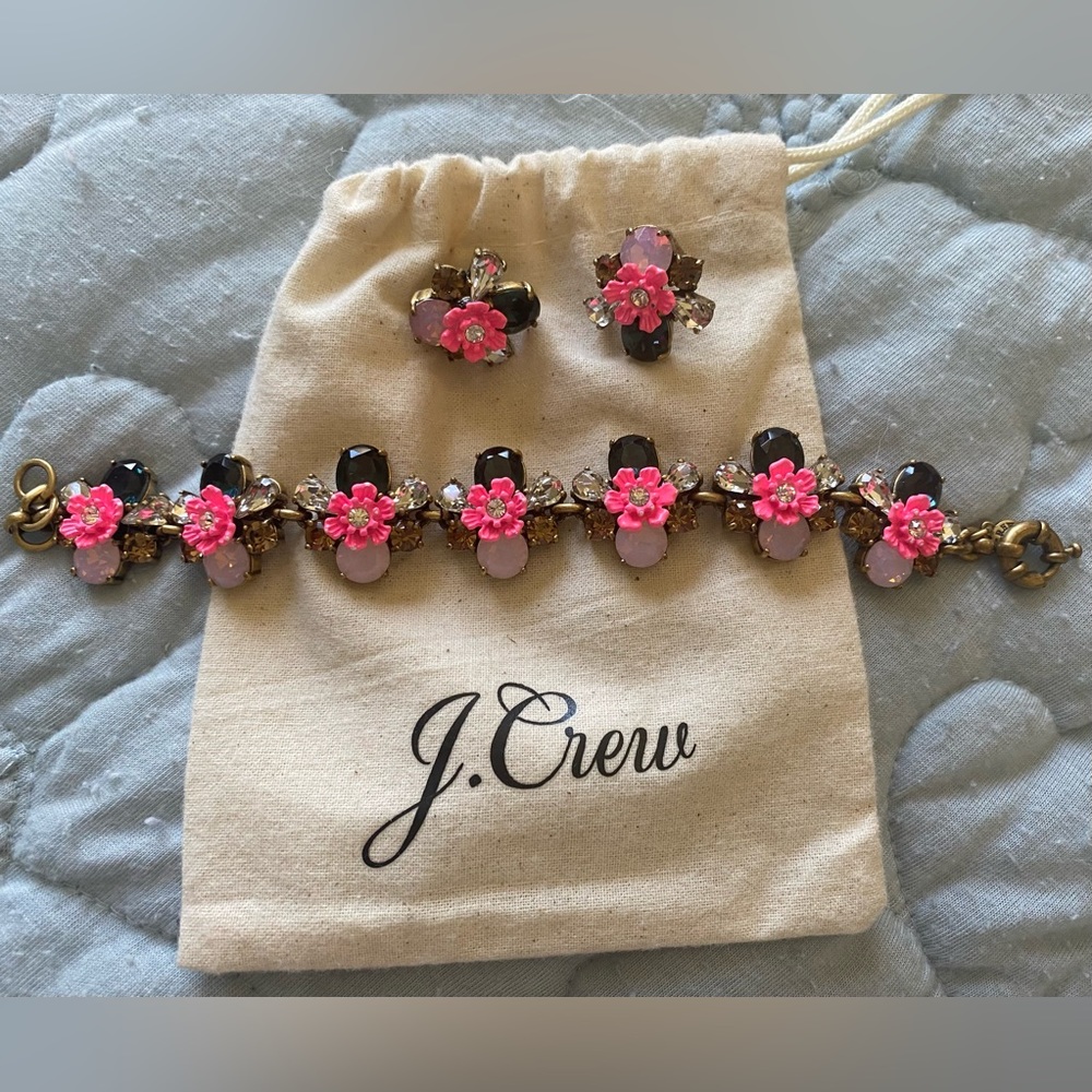 JCrew Bracelet and Earrings Set